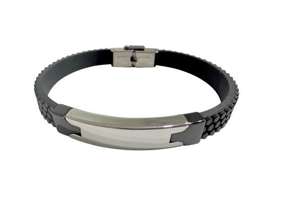Bracciale Domar Uomo Bracciale acciaio in Acciaio BR 3875 - BR 3875